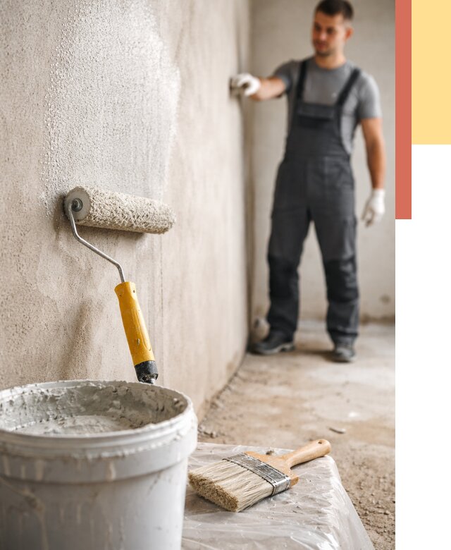 Нанесение бетоноконтакта на стены в Череповце от 4293 руб. быстро и недорого | ОТДЕЛОЧНИК-Чрп