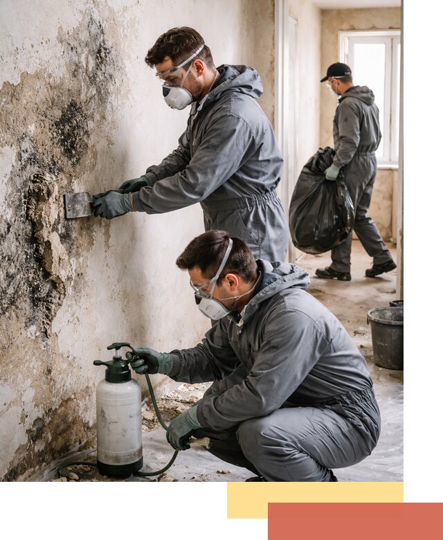 Удаление плесени со стен профессионально в Череповце