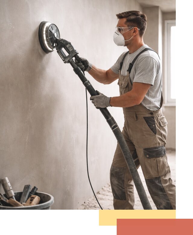 Профессиональная шлифовка стен в Череповце быстро и качественно