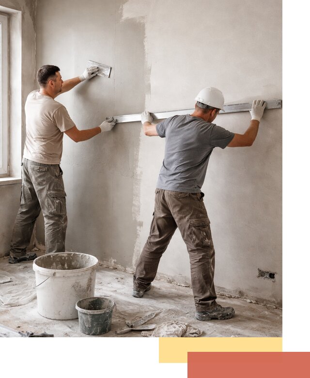 Штукатурка стен под покраску в Череповце качественно и быстро