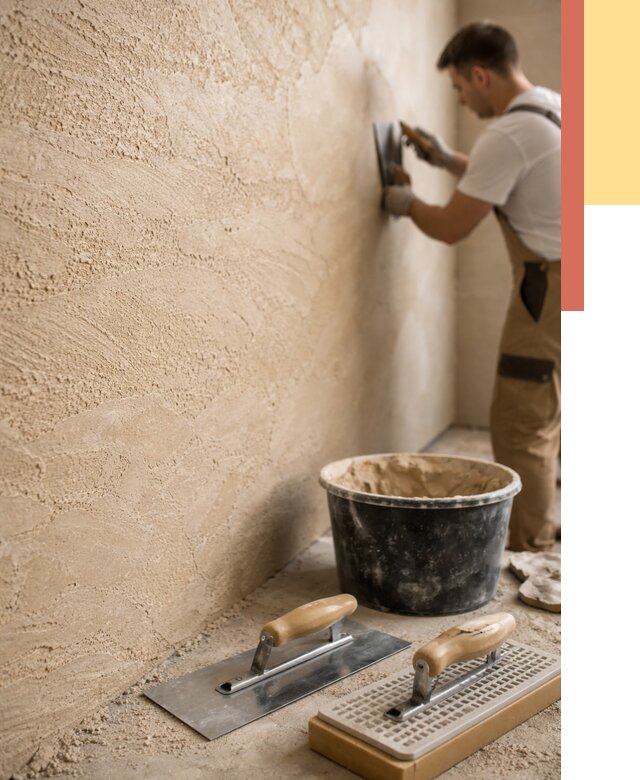 Декоративная штукатурка травертин в Череповце от 1840 руб/м2 — качественно и недорого | ОТДЕЛОЧНИК-Чрп