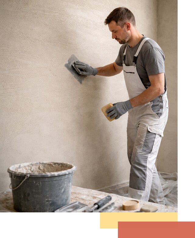 Декоративная штукатурка травертин в Череповце для стен и потолков