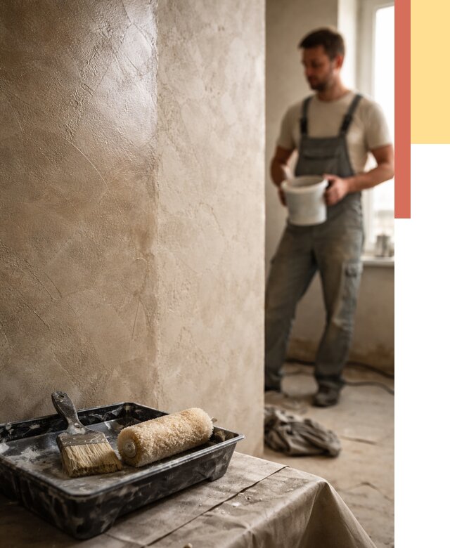 Нанесение воска на штукатурку в Череповце от 3577 руб. | Услуги ОТДЕЛОЧНИК-Чрп