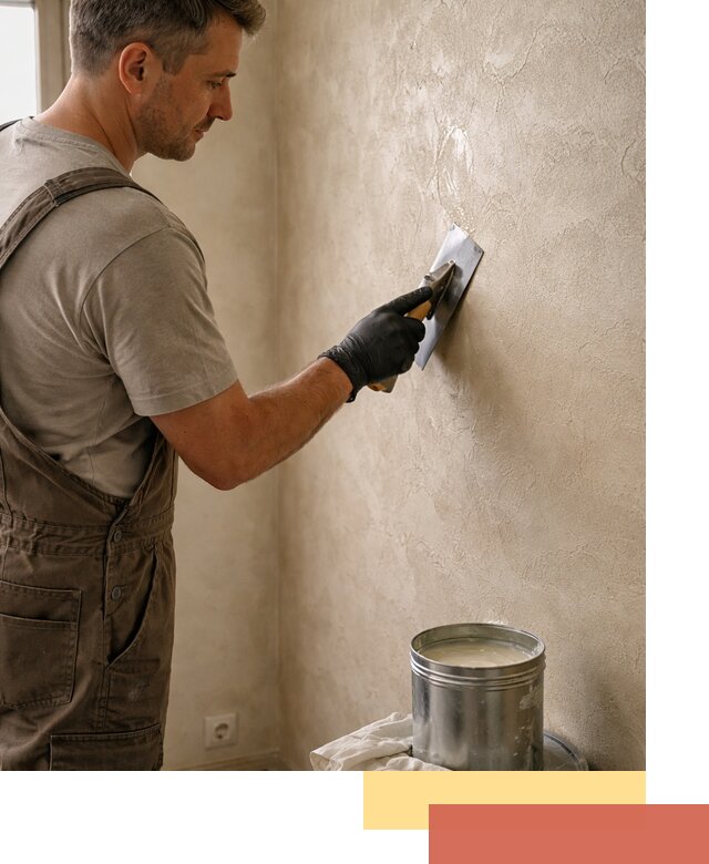 Нанесение воска на штукатурку в Череповце для защиты и блеска