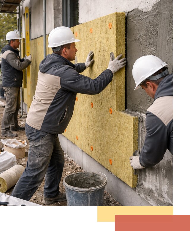 Утепление стен минватой в Череповце — тепло и звукоизоляция