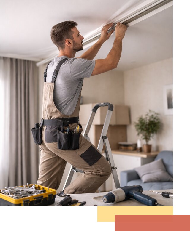 Ремонт натяжных потолков в Череповце — качественно и оперативно