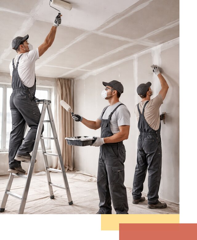 Покраска потолка из гипсокартона в Череповце качественно и недорого